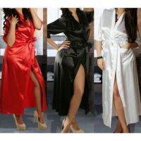 New y Long Kimono Gown Bath Robe Babydoll Lingerie Nightdress