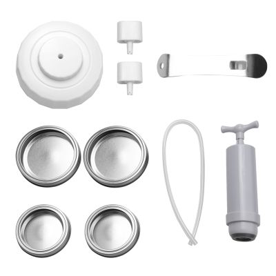1Set Jar Sealer and Accessory Hose Compatible Sealer, Vacuum Sealer Kit for Wide-Mouth &amp; Regular-Mouth Mason-Type Jars