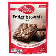 Bột Làm Bánh Pha Sẵn Betty CrockerTM Fudge Pouch Brownie Mix