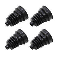 4PCS Black Universal Silicone CV Constant-velocity Dust Cover Joint Boot Drive Shaft Universal Strong Elasticity Cars Tools