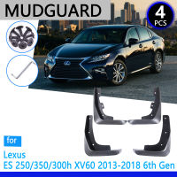 Mudguard for Lexus ES XV60 2013~2018 2014 2015 2016 2017 Car Accessories Mudflap Fender Auto Replacement Parts