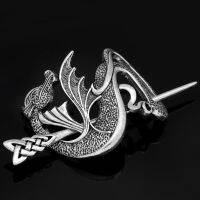 ⊙✹ Retro Norse Dragon Hairpins Noble-Women Metal Hair Barrette Punk Viking-Headdress Accessory Girl Jewelry Gift Y08E