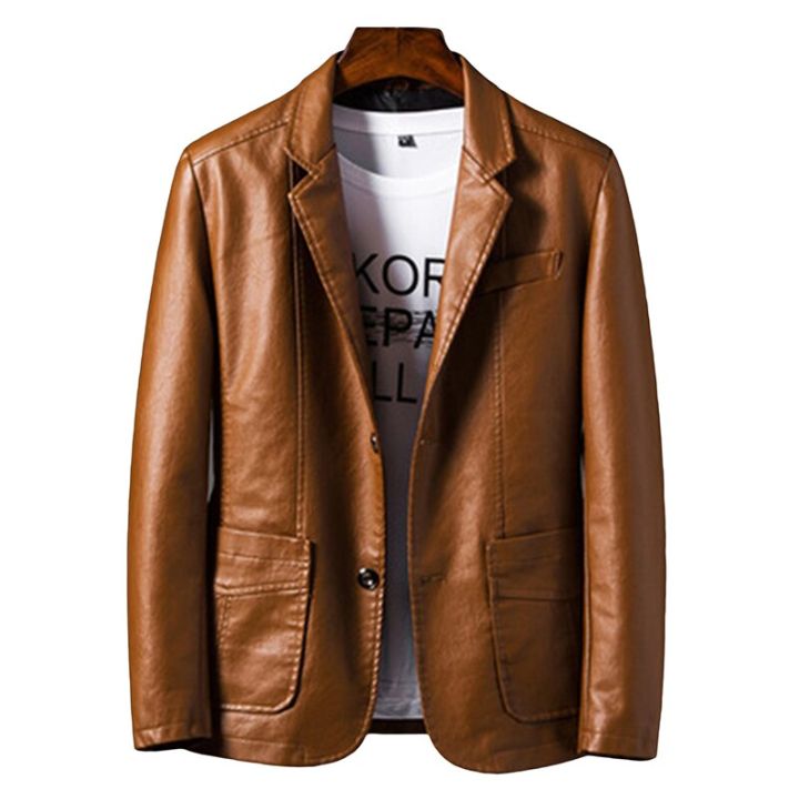 epa eco leather jacket - アウター