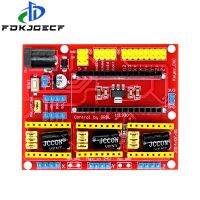 ชุดสำหรับ Arduino Diy บอร์ดขยายสำหรับเครื่องพิมพ์แผ่นป้องกัน CNC V4เครื่องแกะสลัก/เครื่องพิมพ์3D/ไดร์เวอร์ A4988