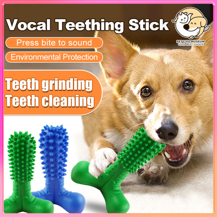 Pet Product Rubber Dog Toy with Thorn Bone Rubber Molar Teeth Pet Toy Dog  Bite Resistant Molar Training Grinding Teeth To Smell