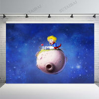 Planet of Little Prince Photo Backgrounds Vinyl Baby Birthday Photography Backdrops for Photographer Studio Photocall Prop