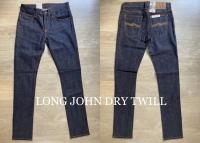 NUDIE JEANS LONG JOHN DRY TWILL มือ 1 แท้ 100% มี Book&amp;Tag ครบ