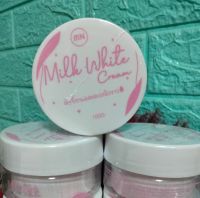 หัวเชื้อนมสด  เอ็มเอ็น มิลค์ ไวท์ ครีม   MN milk White Cream  ผลิตภัณฑ์บำรุงผิวกาย   ขนาด 100 กรัม