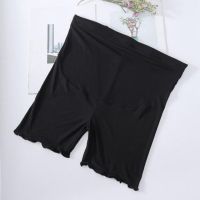 womens safety pants anti light Maternity Pants enlarged size womens shorts high waist womens belly support pants