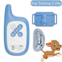 ZZOOI Cute Dog Training Collar Pet anti-barking Device Rechargeable Dog Bark Control Collar Electronic shock collar training device