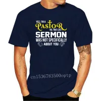 Tee Men T Shirt Yes I M A Pastor Sermon Bible T Shirt Appreciation Gift