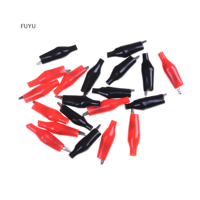 FUYU 20Xs Red Black Soft Plastic Testing Probe จระเข้คลิปทดสอบจระเข้