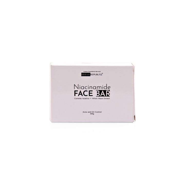 Dermorepubliq Niacinamide Acne And Oil Control Face Bar Soap With Mesh ...