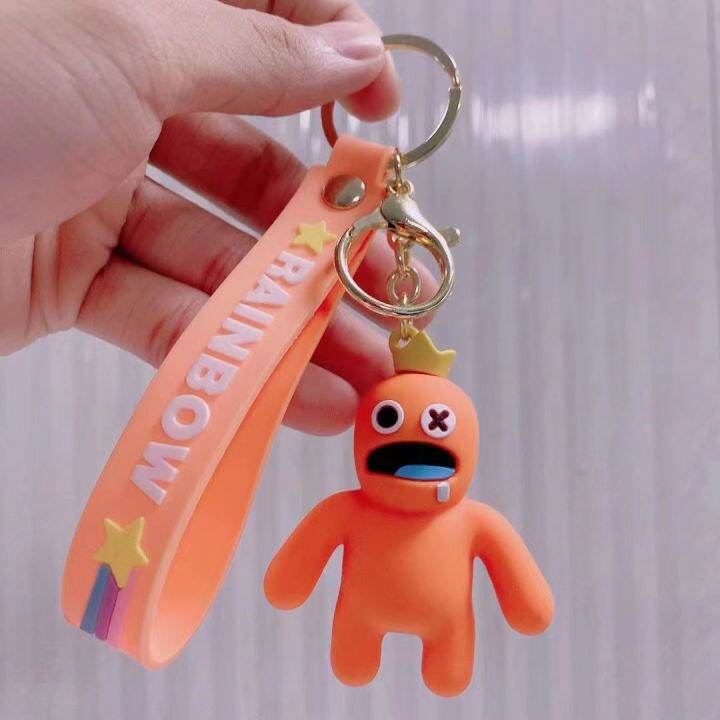 RAINBOW FRIENDS ORANGE KEYCHAIN KEY CHAINS