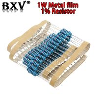 50PCS 1W Metal Film Resistor 1 1R 1M 2R 10R 22R 47R 100R 330R 1K 4.7K 10K 22K 47K 100K 470K 1 10 22 47 100 330 Ohm Resistance