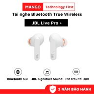 Tai nghe Bluetooth True Wireless JBL LIVE PRO+, Tai Nghe Nhét Tai Bluetooth Không Dây, Âm bass mạnh mẽ với công nghệ JBL Signature Sound, Pin Trâu Tới 28h, Chống Nước IPX4, Thiết Kế Bắt Mắt - Phù Hợp Với Mọi Người, Dùng Cho IOS và Androi thumbnail