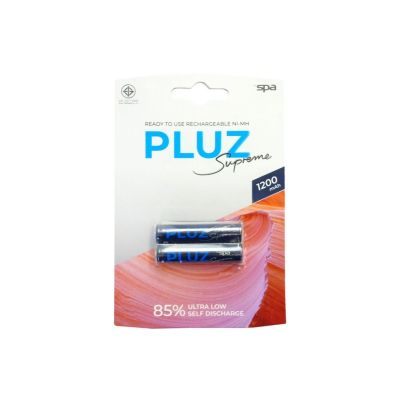 ถ่านชาร์จ Spa Pluz AAA 1.2V 1200 mAh 2 ก้อน ของแท้