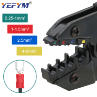 Crimping Pliers Clamp Tools Capcoaxial Cable Terminals Kit 230mm HS-40J Multi Functional YEFYM Carbon Steel Multifunctional