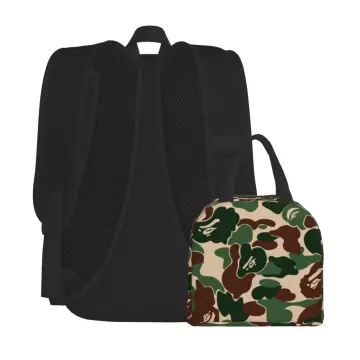 Stylish Bape Logo Laptop Backpack for Casual and Malaysia