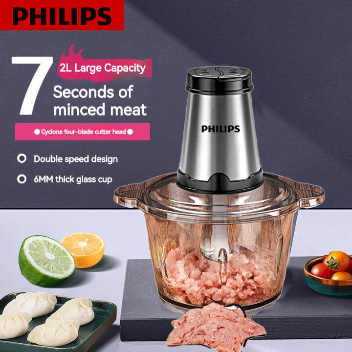 Philips Meat Grinder 2L electric cooking machine Multipurpose blender