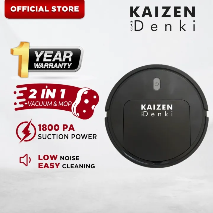 hot Kaizen Denki Smart Sweep Mop Robot Vacuum Cleaner Setsu S25 Lazada