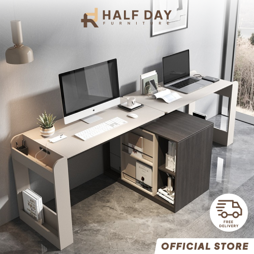 JSW Nordic Modern Minimalist Light Luxury SpaceSaving Corner Desk