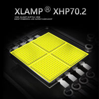 XHP70.2 100เมตรดำน้ำไฟฉายไฟฉายใต้น้ำโคมไฟ Led ชาร์จไฟฉาย18650 26650ไฟฉายที่มีประสิทธิภาพโคมไฟ XHP70