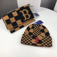 หมวกสำหรับผู้ชายแฟชั่น2022ฤดูหนาวใหม่แนวโน้มเกาหลี Checkerboard หมวกลายสก๊อต Casual หมวกถักปักลายสำหรับชาย