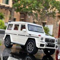 1/24 G63 G65 SUV โมเดลรถโลหะผสม Diecasts ของเล่นโลหะ Off-Road ยานพาหนะจำลองรถสะสมเสียงและไฟของขวัญสำหรับเด็ก