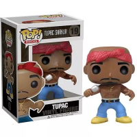 Toystoreshop Funko POP มาใหม่ Tupac Shakur #19การกระทำของเล่นตัวเลข TUPAC ไวนิลรูปตุ๊กตารุ่นสำหรับเด็กเล่นสะสมปีใหม่ของขวัญวันเกิดสำหรับเด็ก10เซนติเมตร