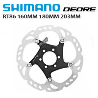 Shimano Deore XT SM RT86ดิสก์เบรกโรเตอร์น้ำแข็งเทคโนโลยี MTB ภูเขาจักรยาน6น็อต160มิลลิเมตร180มิลลิเมตร203มิลลิเมตรโรเตอร์