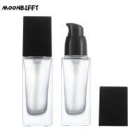 (Allen Cook)30Ml ขวดแก้วเครื่องสำอาง Frosting Powder Base Liquid Emulsion Press Essence Subpackage Small Empty