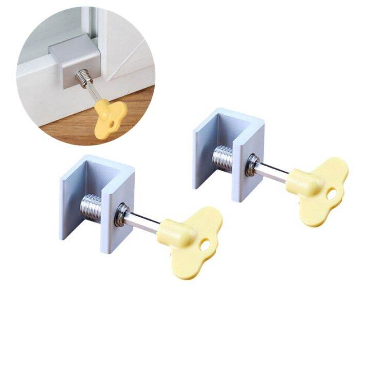 【Invincible Locksmith】 Adjustable Sliding Window Security Key Lock Sliding Doors Windows