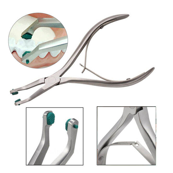 Dental Pliers Crown Remover Forceps Removing Temporary Teeth Veneers
