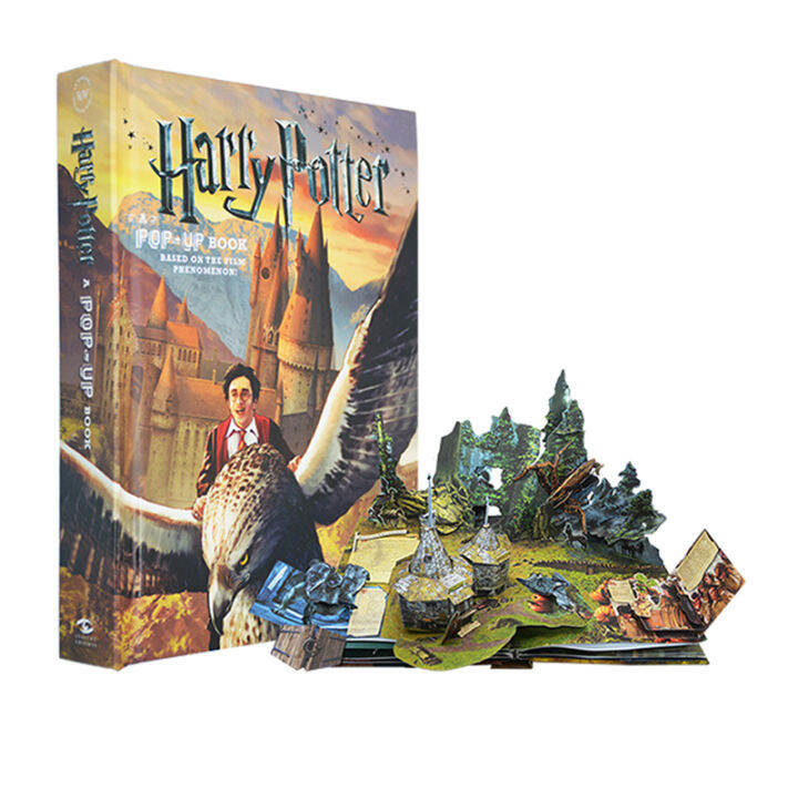 harry-potter-3d-stereoscopic-book-original-english-harry-potter-pop-up-book-collection-edition-commemorative-edition-3d-hogwarts-castle