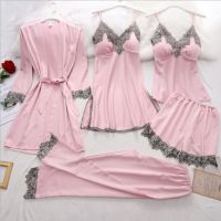 [COD] set manufacturers wholesale silk elastic supply nightdress home service