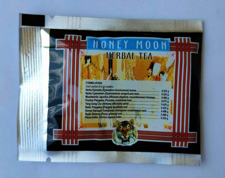 HONEYMOON Herbal Tea Male Supplement 1 Sachet Lazada PH