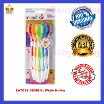 Munchkin White Hot Safety Spoons 4 Pack 3M+