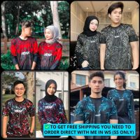 CODMing Chi READY STOCK T-SHIRT BAJU COUPLE YENZ EXCLUSIVE SHORT SLEEVE LONG SLEEVE (COUPLE SET- FAMILY SET-MEN WOMEN CLOTHING)