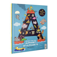 Search and find alphabet of alphabets English childrens English Vocabulary Learning Book English original imported original book