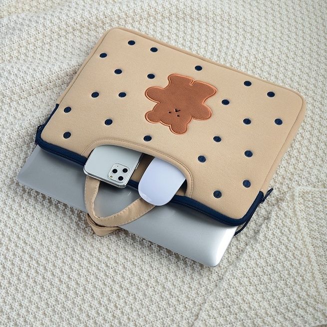 เคสแท็บเล็ต-ลายการ์ตูนน่ารัก-สไตล์เกาหลี-สําหรับ-ipad-tab-macbook-air-retina-15-4-นิ้ว-15-นิ้ว-a1398-pro-asus-zenbook-flip-s-ux370ua-acer-lenovo-hp-huawei-11-12-13-14-15-นิ้ว-เชือกหิ้วโมเดล