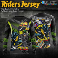 Xmax Full Sublimation Jersey Shirt Long Sleeves Thai look for Riders{plenty}