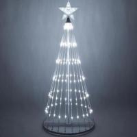 Christmas Tree Light Show Outdoor Safe Waterproof Christmas Yard Decorations Christmas LED Tree for Christmas Halloween Home Party Decorations innate