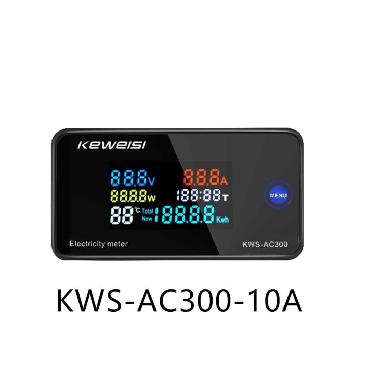 new-มิเตอร์ไฟฟ้าดิจิทัลพร้อม0-100a-รีเซ็ต50-300v-kws-ac300มิเตอร์ไฟฟ้าฟังก์ชันการมาตรวัดแรงดันไฟฟ้า-ac-พลังงานการวัดพลังงานและการปรับระดับ