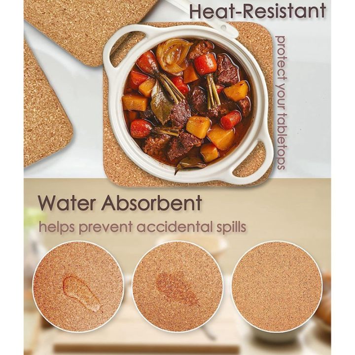 high-density-thick-square-cork-pad-cork-coaster-for-hot-dishes-8-inch-heat-resistant