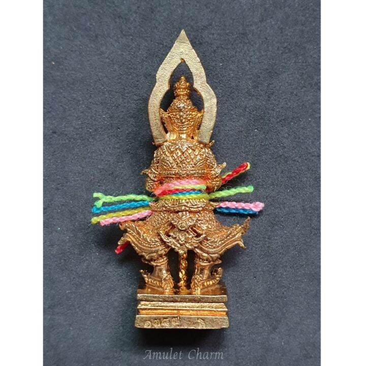 amulet-charm-รับประกันแท้-ท้าวเวสสุวรรณพรหมรังสี-รุ่นแรก-หลวงปู่นิ่ม-วัดพุทธมงคล-2561