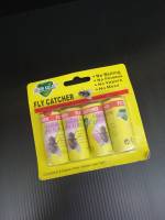 แผ่นกาวดักแมลงวัน FLY CATCHER  ดักแมลงหวี่ แมลงขนาดเล็ก ปลอดภัย ไร้สารพิษ ไร้ยาฆ่าแมลง ใช้งานได้นาน 3-4 เดือน ใช้ง่ายไม่เลอะมือ