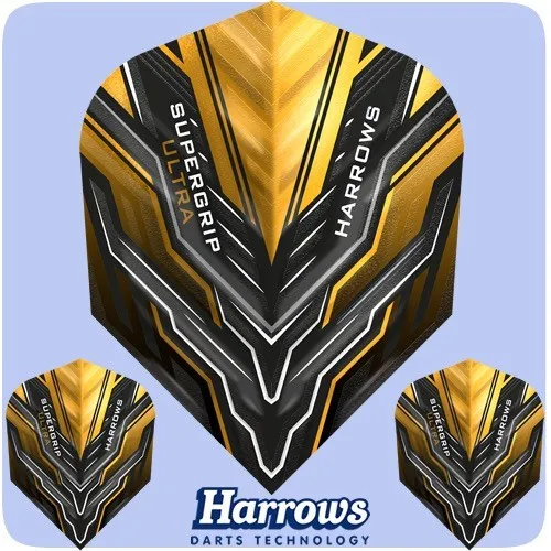COD Harrows Supergrip Ultra Dart Flights 100 micron Standard