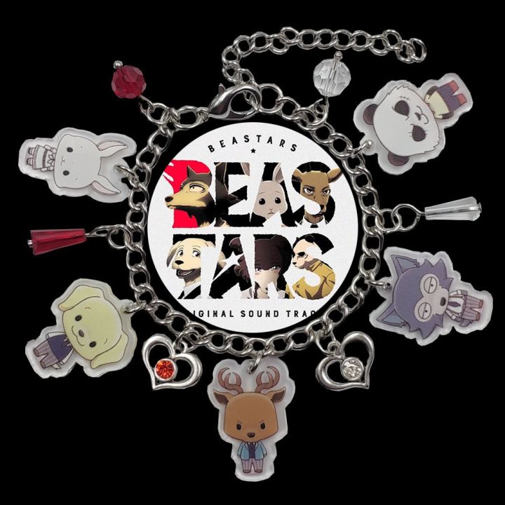 hot-sale-acrylic-charm-beastars-chain-anime-bracelet-for-unisex-women-heart-bead-jewelry-cute-unique-birthday-party-gift