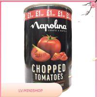 Chopped Tomatoes Napolina 400 g/มะเขือเทศสับ นาโปลิน่า 400 กรัม